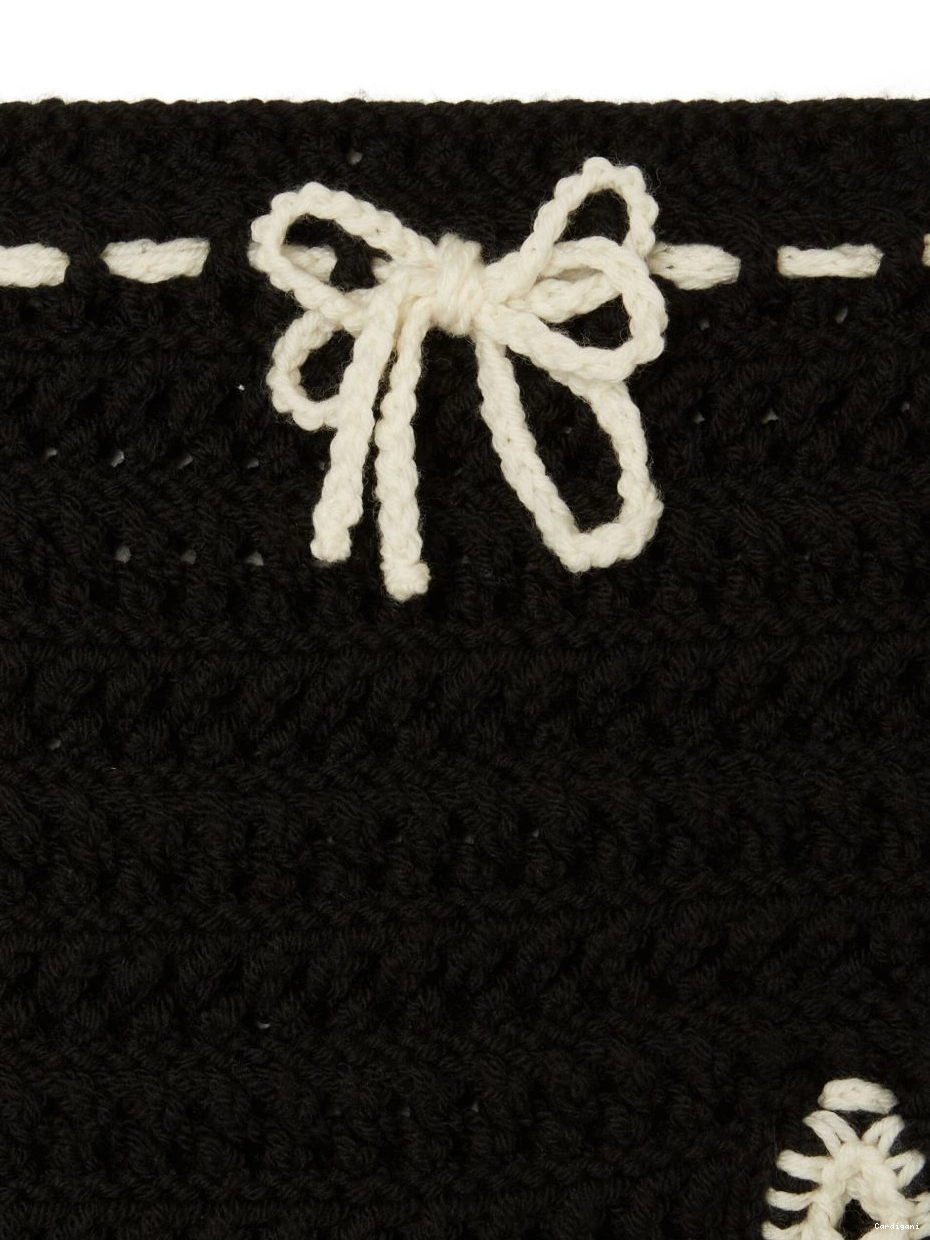 Affordable Alanui wool skirt Women crochet-knit 0423